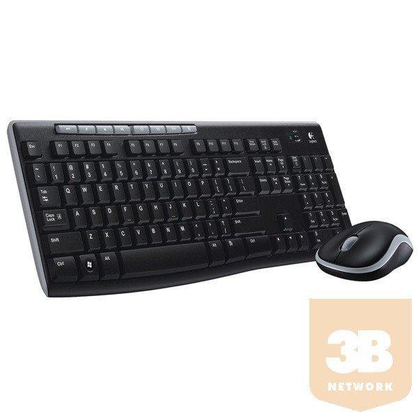 Logitech Billentyűzet/Egér Kit - MK270 (Vezeték nélküli, magyar)