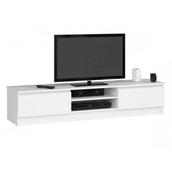 TV állvány 160 cm - Akord Furniture - fehér