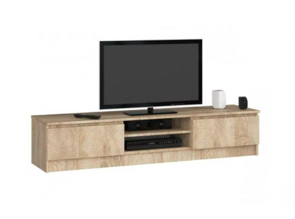 TV állvány 160 cm - Akord Furniture - sonoma tölgy