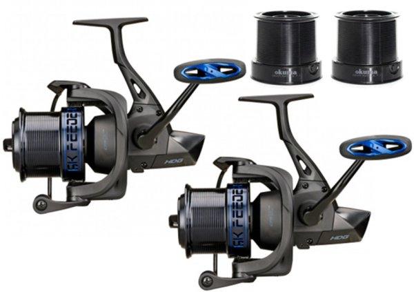 Okuma 6K Feeder Big Pit elsőfékes feeder orsó + pótdob DUO PACK
(6KFDDP+SPOOL)