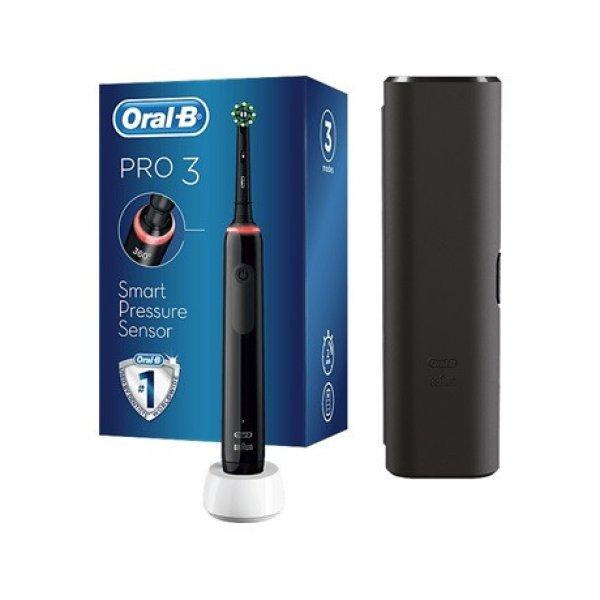 Oral-B PRO 3500 CROSS ACTION FEKETE elektromos fogkefe