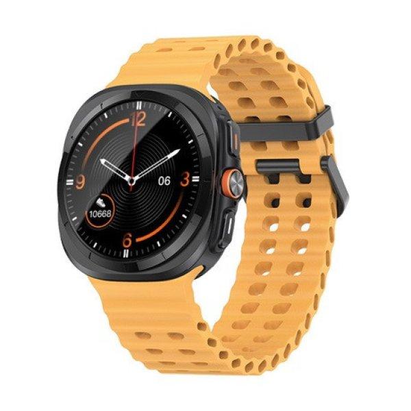 Mybandz 65039 waves szilikon szíj-mangó/samsung galaxy watch ultra