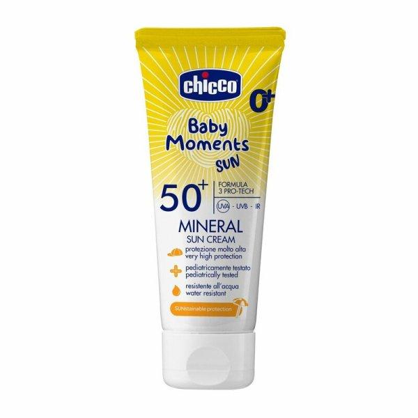 Ásványi Fényvédő krém SPF50+ (75 ml) UVA, UVB, INFRA sugárzás elleni
nagyon magas védelem