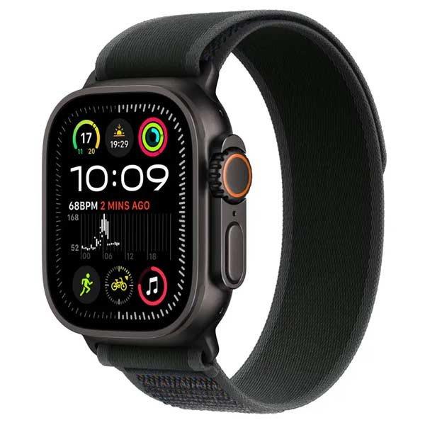 Apple Watch Ultra 2 GPS + Cellular 49mm Black Titanium Case with Black Trail
Loop - M/L