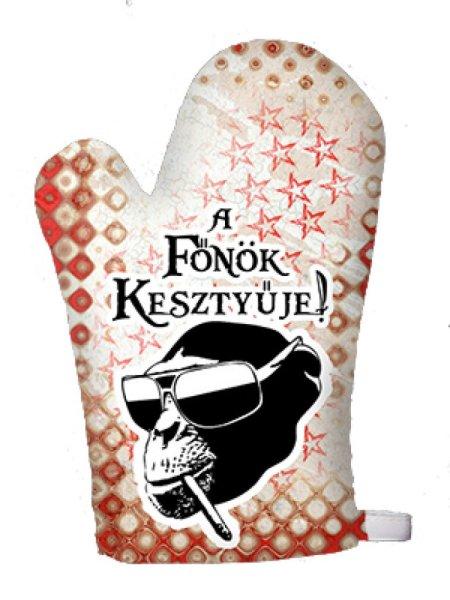 Vicces edényfogó kesztyű, A főnök kesztyűje