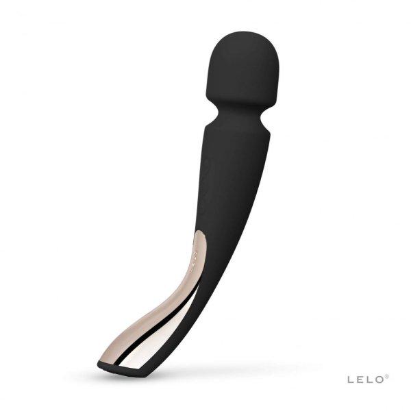 LELO Smart Wand 2 - közepes masszírozó vibrátor (fekete)