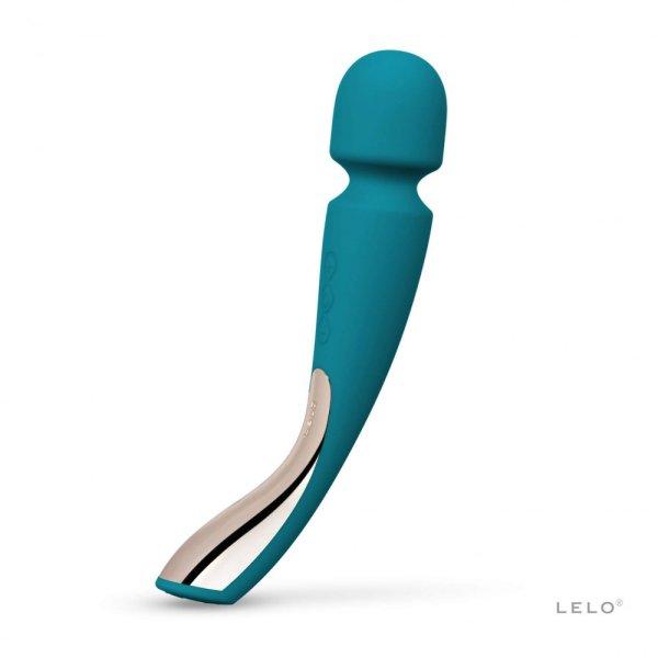 LELO Smart Wand 2 - közepes masszírozó vibrátor (türkiz)