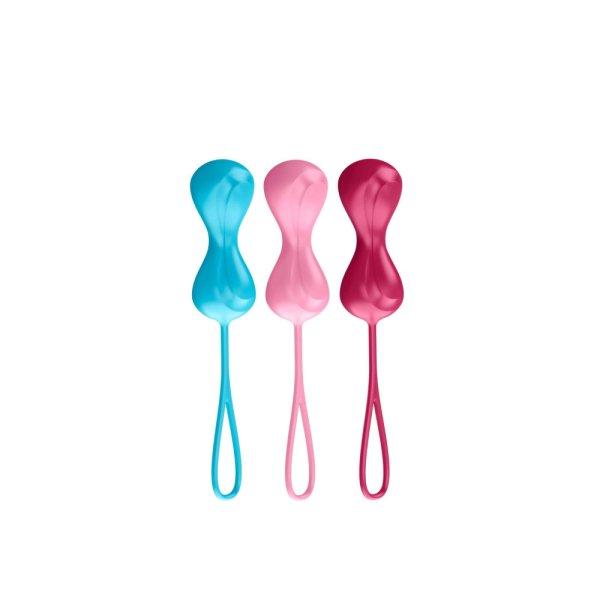 Satisfyer Power Balls – mozgó golyós gésagolyó szett (3 db)