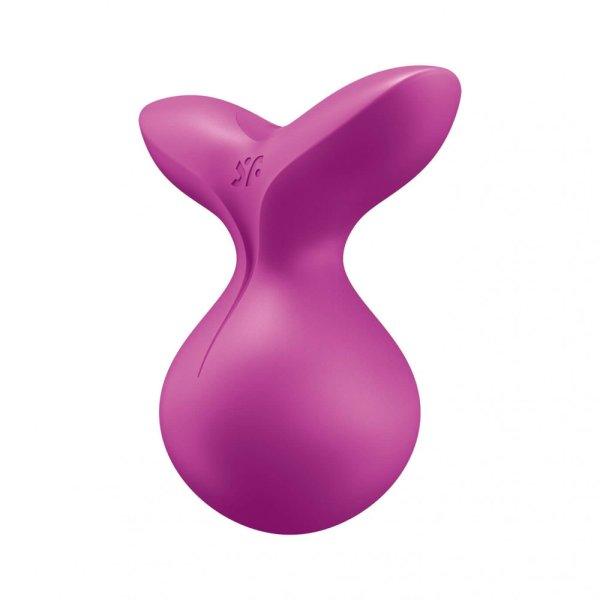 / Satisfyer Viva la Vulva 3 - csiklóvibrátor (viola)