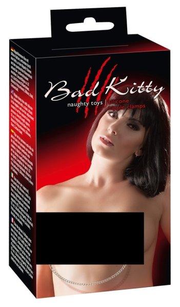 Bad Kitty - bimbócsipesz lánccal (lila-fekete)