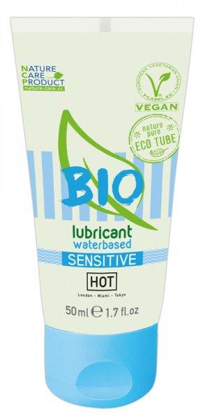 HOT Bio Sensitive - vegán vízbázisú síkosító (50ml)