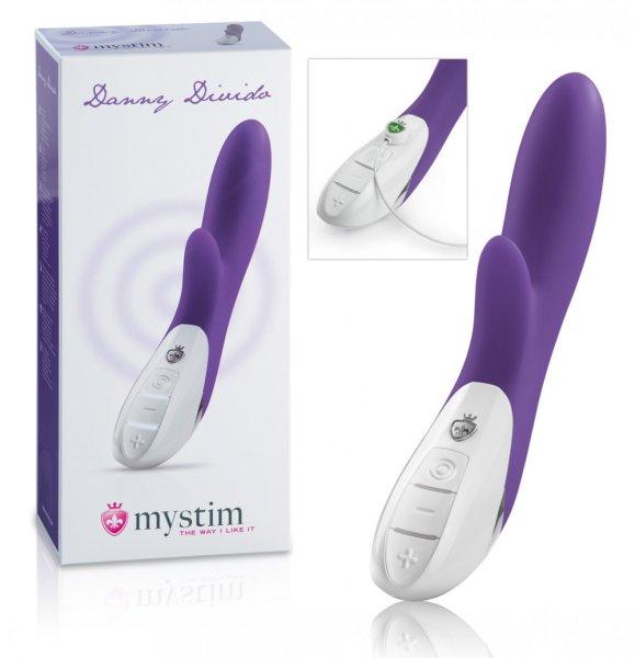mystim Danny Divido - csiklóizgató vibrátor (lila)