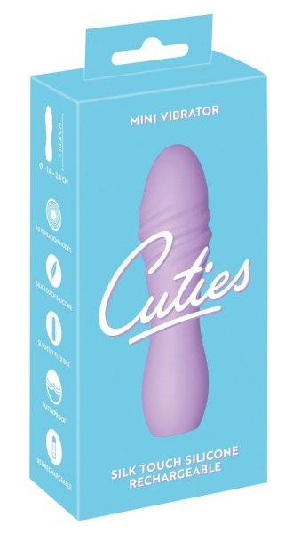 Cuties Mini 3 - akkus, vízálló, spirál vibrátor (lila)