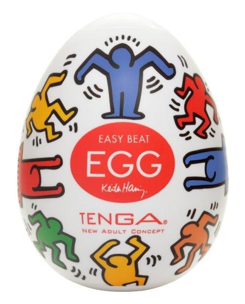 TENGA Egg Keith Haring Dance - tojás maszturbátor (1db)