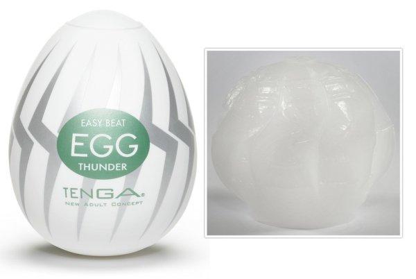 TENGA Egg Thunder - tojás maszturbátor (1db)