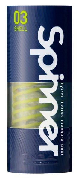 TENGA Spinner Schell - maszturbátor (átlátszó)