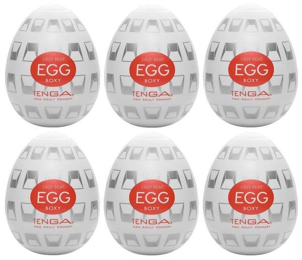 TENGA Egg Boxy - tojás maszturbátor (6db)