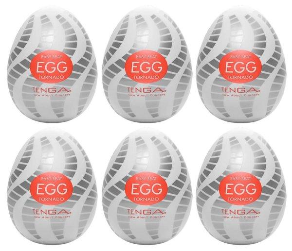 TENGA Egg Tornado - tojás maszturbátor (6db)