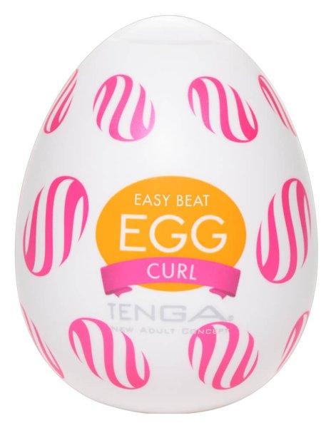 TENGA Egg Curl - tojás maszturbátor (1db)