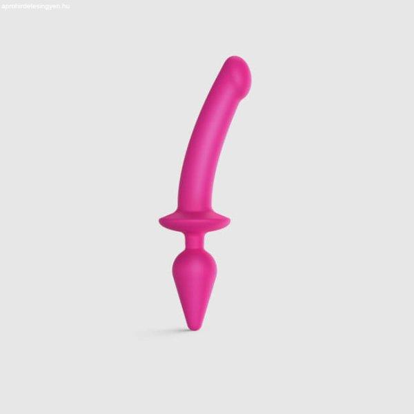 / Strap-on-me Swith Semi-Realistic XXL - 2in1 dildó (pink)