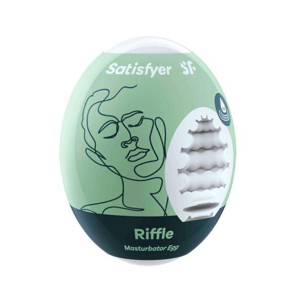 Satisfyer Egg Riffle - tojás maszturbátor (1db)