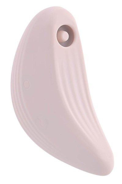 / Playboy Palm - akkus, vízálló 2in1 csikló vibrátor (pink)