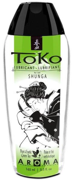 Shunga Toko - vízbázisú síkosító - körtés zöld tea (165ml)