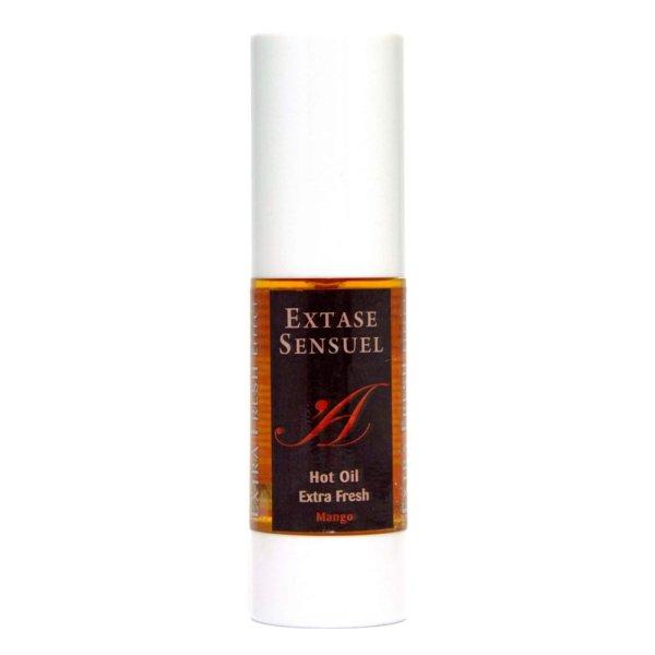 Extase Sensuel - hűsítő-melegítő masszázsolaj - mangó (30ml)