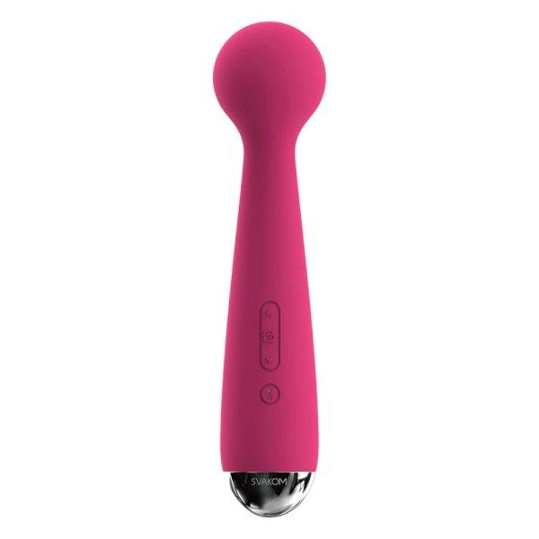 / Svakom Emma mini Wand - akkus, masszírozó vibrátor (piros)