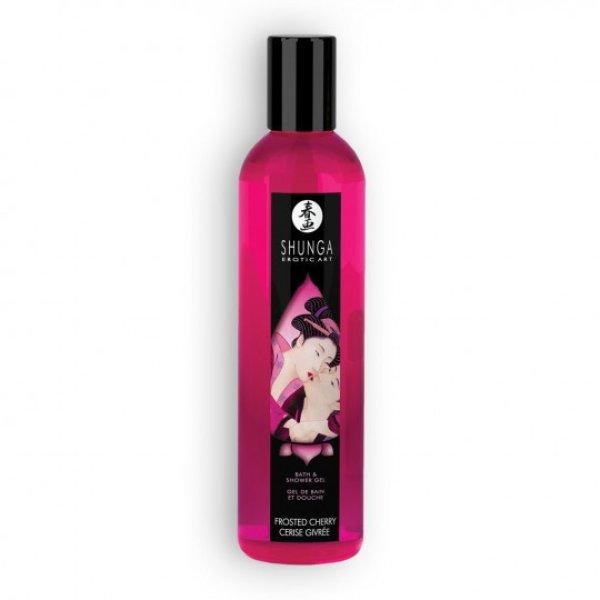 Shunga fürdő gél - frissítő cseresznye (250ml)