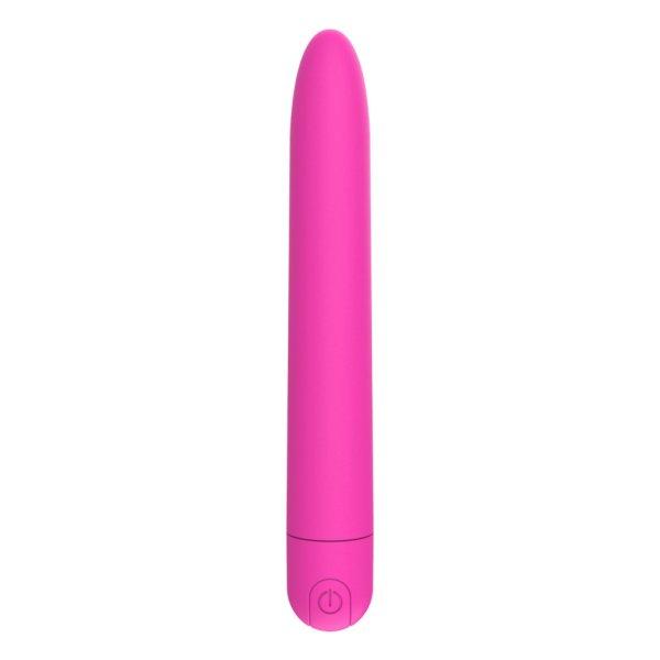 Boss Series Ultra Power Bullet vibrátor - USB töltős - 10 funkciós (Pink)