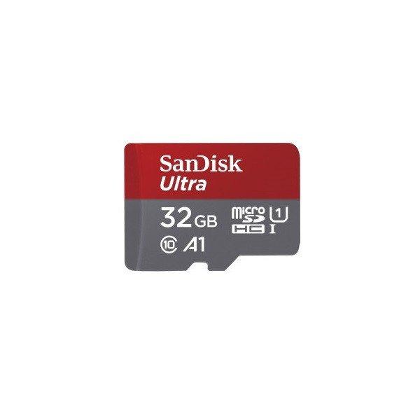 SanDisk MicroSD kártya - 32GB Ultra Android (120MB/s, Class 10 UHS-I, A1) +
adapter