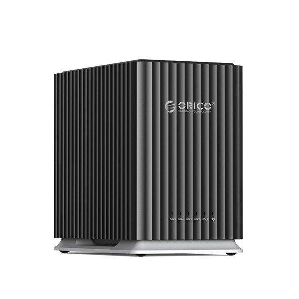 Orico DAS - 9758C3-V1-EU-BK (4x 2,5/3,5 HDD/SSD -> USB-A/C, Max.: 110TB,
fekete)