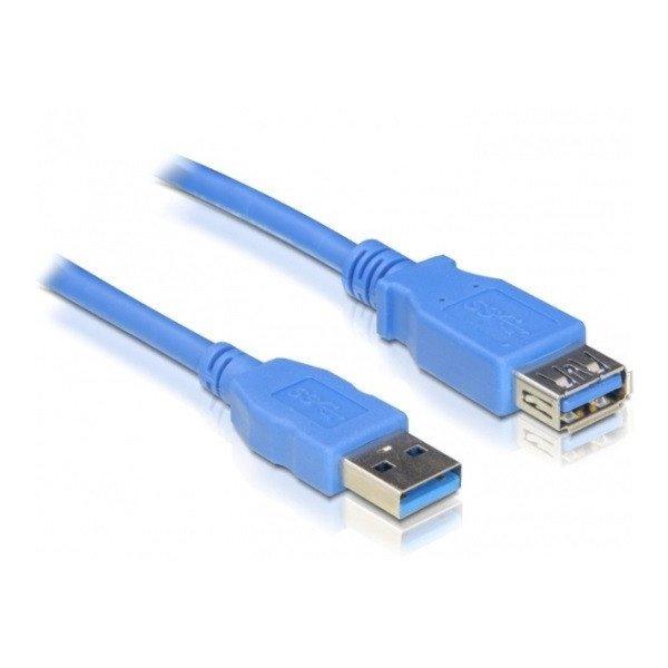 Delock Kábel - 82539 (USB-A 3.0 -> USB-A 3.0 hosszabitó kábel, apa/anya,
2m)