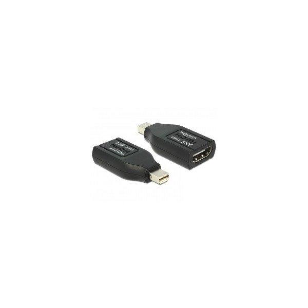 Delock Átalakító - 65552 (Mini Displayport 1.1 -> HDMI, apa/anya, FullHD,
fekete)