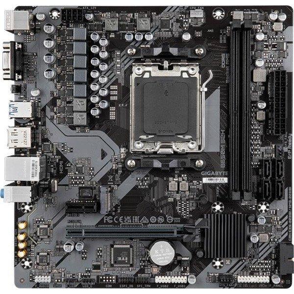 Gigabyte Alaplap - AMD B650M S2H AM5 (B650, 2xDDR5 5200MHz, RAID, 4xSATA3, M.2,
8xUSB2.0, 4xUSB3.1)
