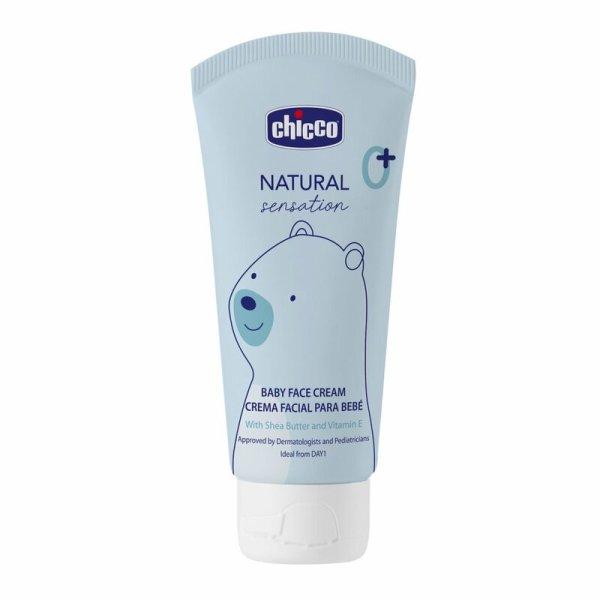 Chicco Arcápoló krém 50 ml Natural Sensation - Shea vaj és E-vitamin kék 50
ml