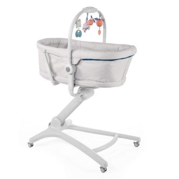 Chicco Baby Hug 4in1 bölcső, pihenőszék, etetőszék, fotel - Glacial