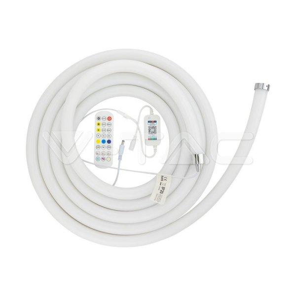 24W Neon Flex Magic RGB 5m Vezérlővel együtt (V-TAC)