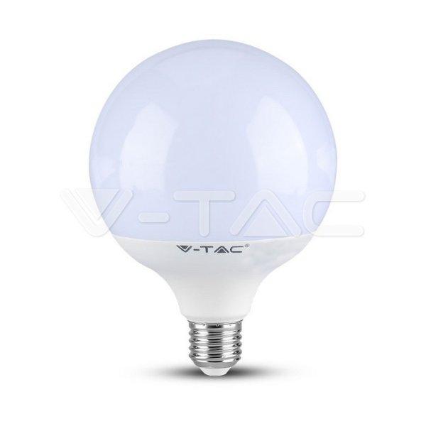 LED izzó SAMSUNG Chip 18W E27műanyag G120 6400K (V-TAC)