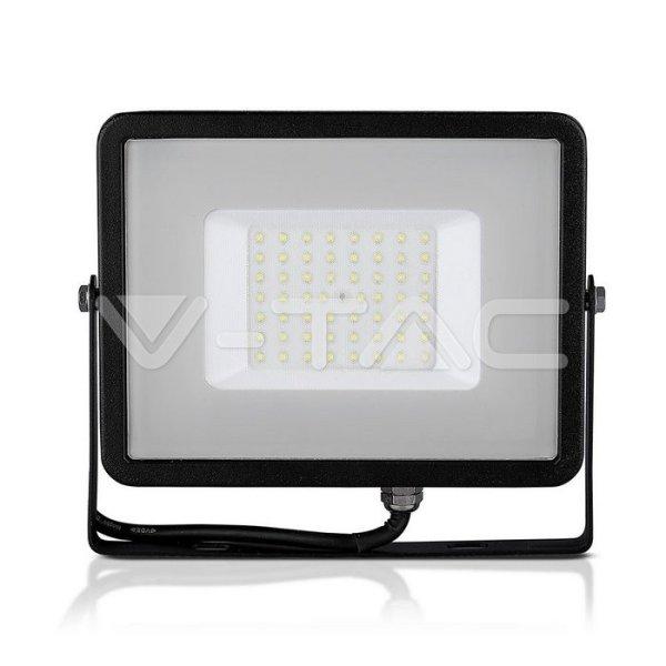 10W LED reflektor SMD SAMSUNG Chip fekete test 3000K (V-TAC)