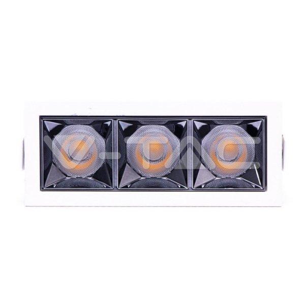 LED Mélysugárzó SAMSUNG Chip 12W SMD Reflektor 38'D 4000K (V-TAC)