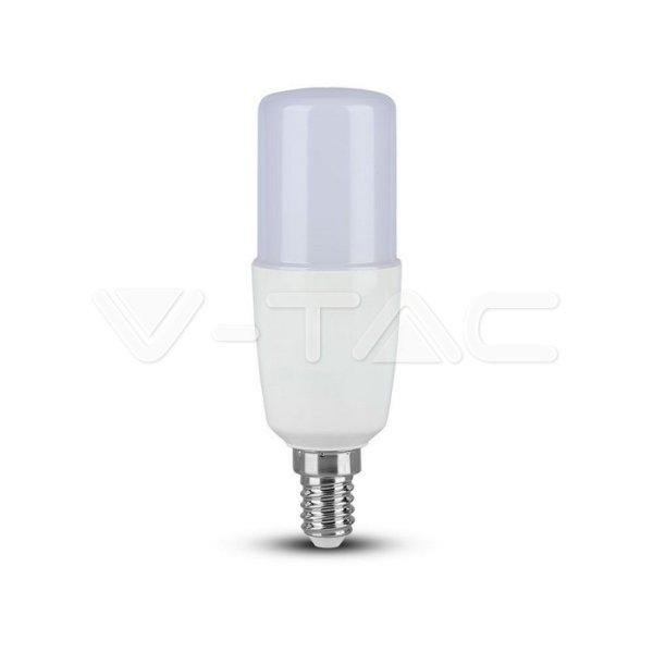 LED Izzó 9W E14 T37 műanyag Meleg fehér (V-TAC)