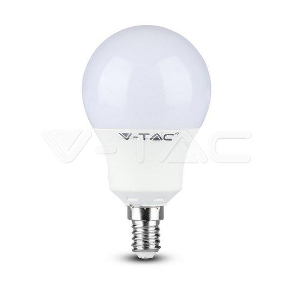 LED izzó 5.5W E14 P45 6400K CRI 95+ magas színvisszaadás (V-TAC)