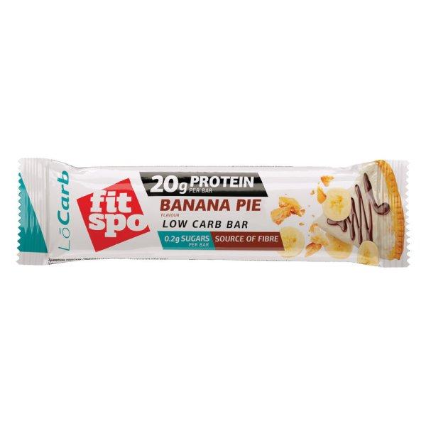 FitSpo Low Carb Protein bar 60 g Banana Pie