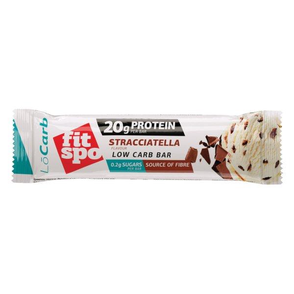 FitSpo Low Carb Protein bar 60 g Stracciatella