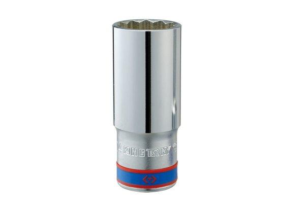 Kézi hosszú dugókulcs fej 1/2" 12 szögű hosszú 8 mm (4230)