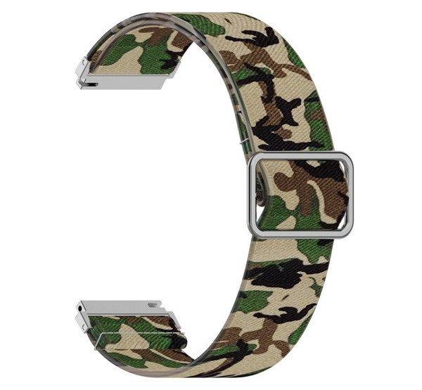 Pótszíj (univerzális, 22mm, textil) terep minta 
