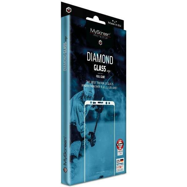 MyScreen Protector Diamond Glass Edge edzett üveg kijelzővédő fekete
szegéllyel iPhone 16 Pro