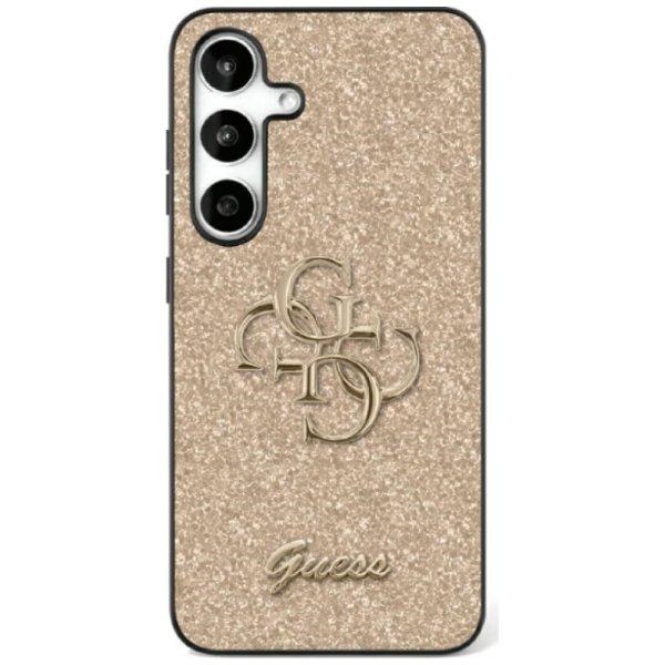 Guess Fixed Glitter Big 4G Metal Logo tok Samsung Galaxy S25 Ultra - arany
színű